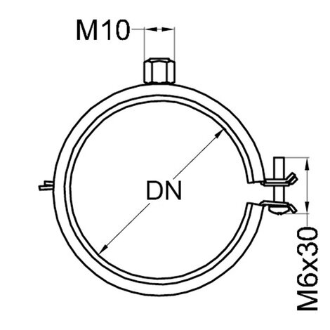 Obejma dBlue Clamp z gniazdem M10