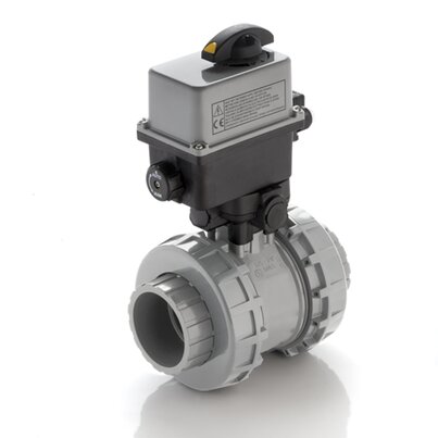 VXEFC/CE 24 V AC/DC - ZAWÓR KULOWY 2-DROŻNY EASYFIT Z SIŁOWNIKIEM ELEKTRYCZNYM