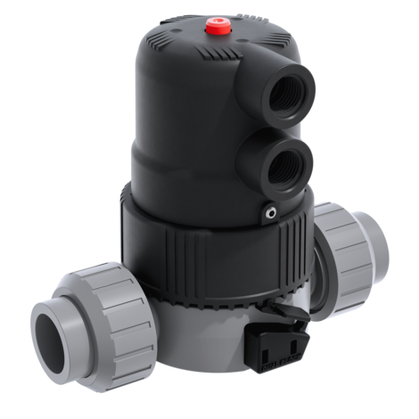 CMUIV/CP NC - ZAWÓR MEMBRANOWY KOMPAKTOWY Z SIŁOWNIKIEM PNEUMATYCZNYM