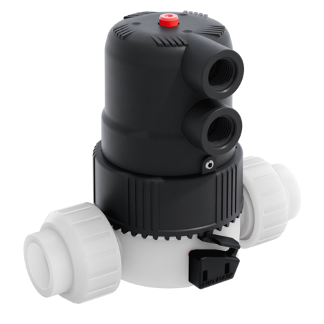 CMUIV/CP NC - ZAWÓR MEMBRANOWY KOMPAKTOWY Z SIŁOWNIKIEM PNEUMATYCZNYM