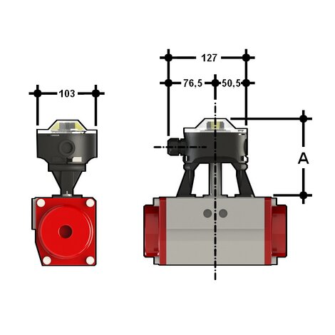 Electromechanical microswitches box Electromechanical microswitches box