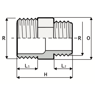 LKDAV - ZAWÓR KULOWY 3-DROŻNY DUAL BLOCK®
