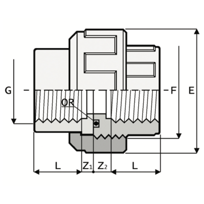 LKDAV - ZAWÓR KULOWY 3-DROŻNY DUAL BLOCK®