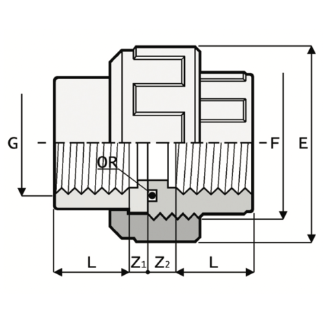 LKDAV - ZAWÓR KULOWY 3-DROŻNY DUAL BLOCK®