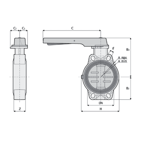 LKDAV - ZAWÓR KULOWY 3-DROŻNY DUAL BLOCK® LKDAV - ZAWÓR KULOWY 3-DROŻNY DUAL BLOCK®