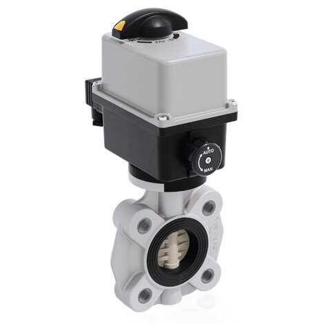 FKOM/CE 90-240V AC LUG ANSI DN 65-100 - PRZEPUSTNICA Z SIŁOWNIKIEM ELEKTRYCZNYM