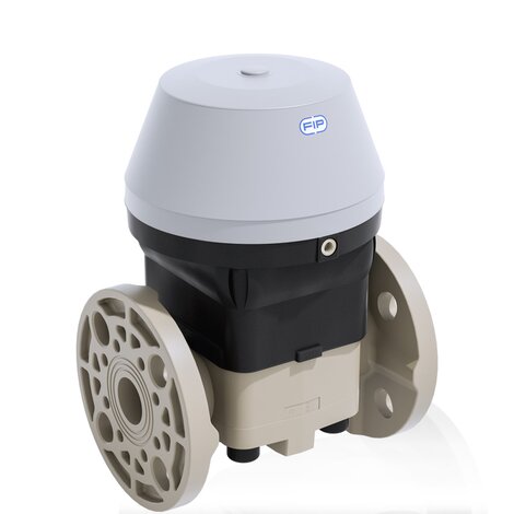 VMOAM/CP NC - ZAWÓR MEMBRANOWY Z SIŁOWNIKIEM PNEUMATYCZNYM