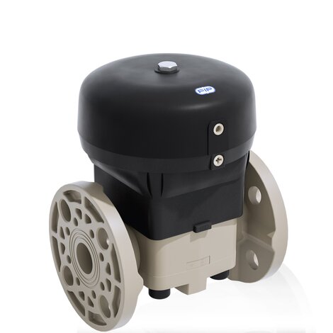 VMOAM/CP NO - ZAWÓR MEMBRANOWY Z SIŁOWNIKIEM PNEUMATYCZNYM