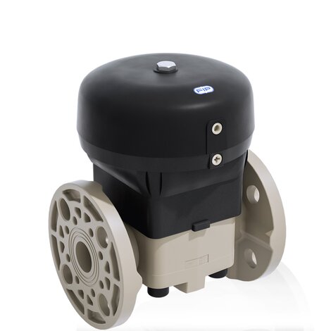 VMOAM/CP DA - ZAWÓR MEMBRANOWY Z SIŁOWNIKIEM PNEUMATYCZNYM