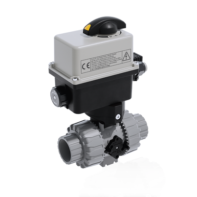 VKDNC/CE 90-240 V AC - ZAWÓR KULOWY 2-DROŻNY DUAL BLOCK® Z SIŁOWNIKIEM ELEKTRYCZNYM