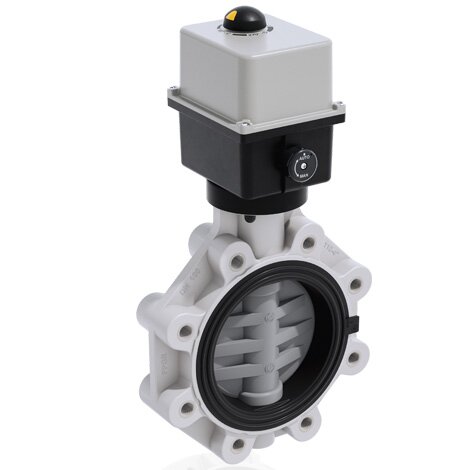 FKOC/CE 24V AC/DC LUG ANSI DN 125-200 - PRZEPUSTNICA Z SIŁOWNIKIEM ELEKTRYCZNYM