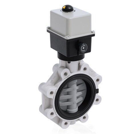 FKOC/CE 24V AC/DC LUG ISO-DIN DN 125-200 - PRZEPUSTNICA Z SIŁOWNIKIEM ELEKTRYCZNYM