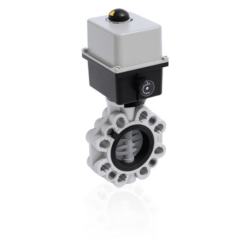FKOC/CE 24V AC/DC LUG ISO-DIN DN 65-100 - PRZEPUSTNICA Z SIŁOWNIKIEM ELEKTRYCZNYM