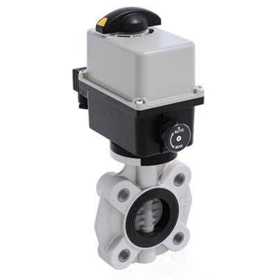 FKOC/CE 24V AC/DC LUG ISO-DIN DN 65-100 - PRZEPUSTNICA Z SIŁOWNIKIEM ELEKTRYCZNYM