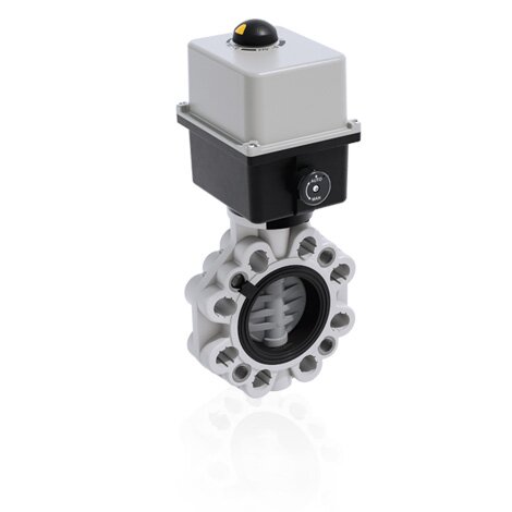 FKOC/CE 90-240V AC LUG ISO-DIN DN 65-100 - PRZEPUSTNICA Z SIŁOWNIKIEM ELEKTRYCZNYM