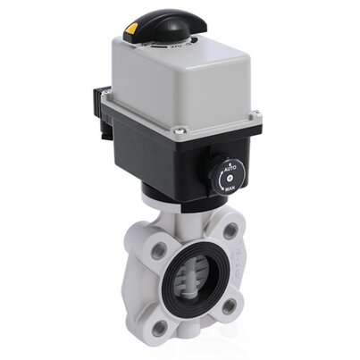 FKOC/CE 90-240V AC LUG ISO-DIN DN 65-100 - PRZEPUSTNICA Z SIŁOWNIKIEM ELEKTRYCZNYM