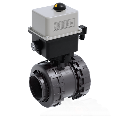 VXEFV/CE 90-240 V AC - ZAWÓR KULOWY 2-DROŻNY EASYFIT Z SIŁOWNIKIEM ELEKTRYCZNYM
