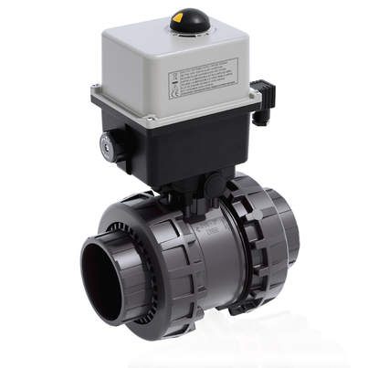 VXEIV/CE 90-240 V AC - ZAWÓR KULOWY 2-DROŻNY EASYFIT Z SIŁOWNIKIEM ELEKTRYCZNYM