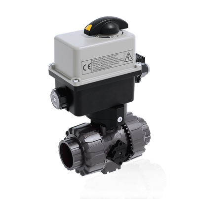 VKDIV/CE 90-240 V AC - ZAWÓR KULOWY 2-DROŻNY DUAL BLOCK® Z SIŁOWNIKIEM ELEKTRYCZNYM