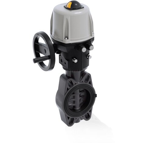 FEOV/CE 90-240V AC DN 125-150 - PRZEPUSTNICA Z SIŁOWNIKIEM ELEKTRYCZNYM