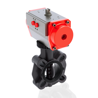 FEOV/CP NO DN 40-65 - PRZEPUSTNICA MIĘDZYKOŁNIERZOWA Z SIŁOWNIKIEM PNEUMATYCZNYM