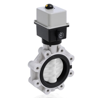 FKOF/CE 24V AC/DC LUG ISO-DIN DN 125-200 - PRZEPUSTNICA Z SIŁOWNIKIEM ELEKTRYCZNYM