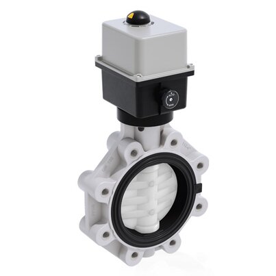 FKOF/CE 90-240V AC LUG ISO-DIN DN 125-200 - PRZEPUSTNICA Z SIŁOWNIKIEM ELEKTRYCZNYM