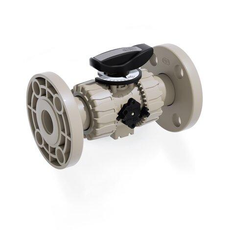 Valvola di regolazione a sfera DUAL BLOCK® VKROAM DN 10:50 in PP-H
