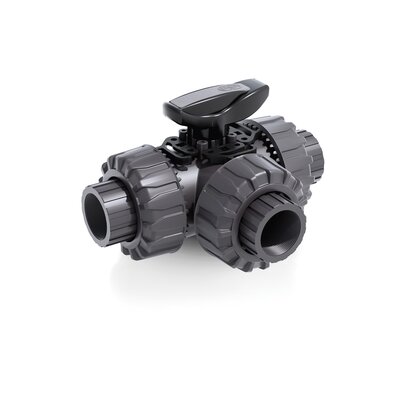 TKDNV - ZAWÓR KULOWY 3-DROŻNY DUAL BLOCK®
