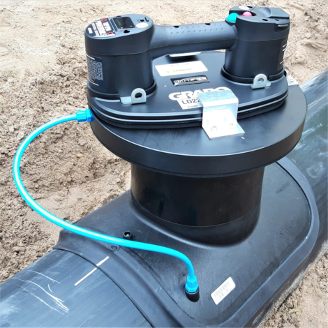 Siodła kanalizacyjne Vacuum-Loading