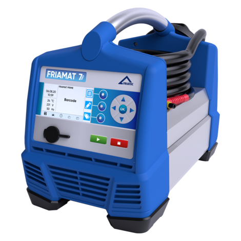 FRIAMAT 7 generacja: Uniwersalna zgrzewarka z funkcją protokołowania i traceability, Bluetooth