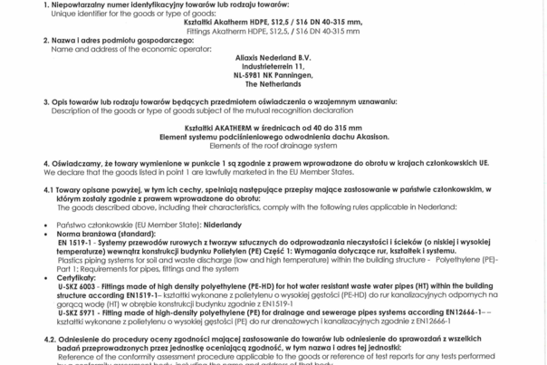 KDWU HDPE - kształtki