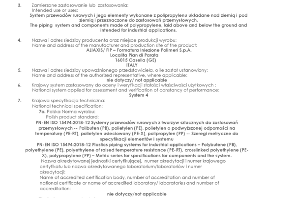 KDWU - Kształtki i Rury PP-H FIP