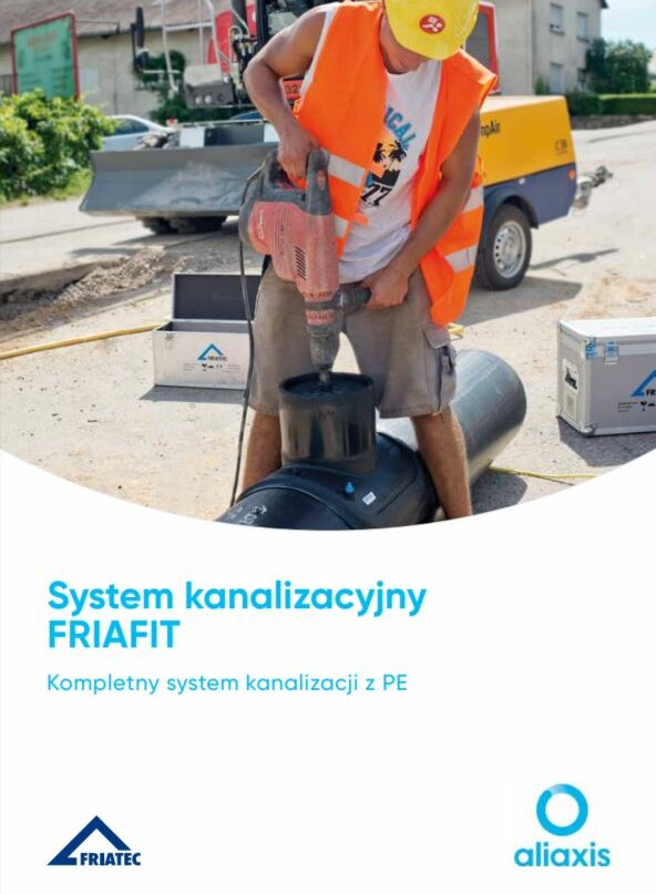 System kanalizacyjny FRIAFIT - kompletny system kanalizacji z PE