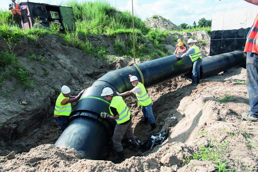 Montaż systemu elektrooporowego marki Friatec